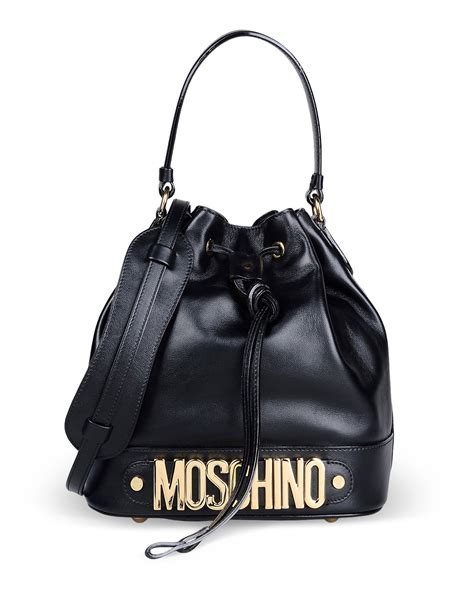 moschino leather handbags.